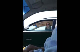 XXX Hermosa chica Asiática en rosa recibe un creampie cojidas en lugares publicos